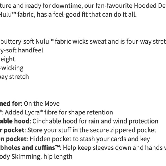 Lululemon Hooded Define Jacket *Nulu Heathered Black/ White/ Gray - Picture 7 of 10